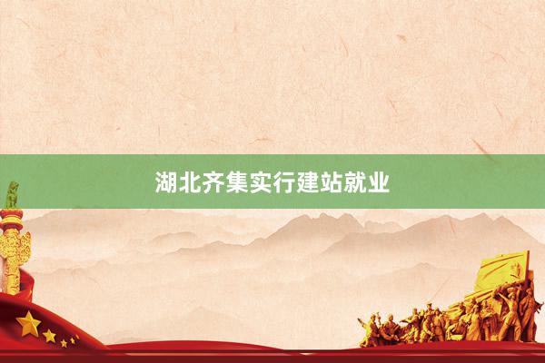 湖北齐集实行建站就业